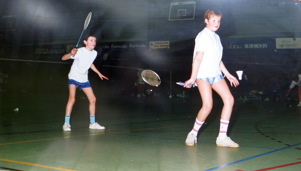 nienke bonte en wouter hofhuis 1984 sporthal koedijkslanden